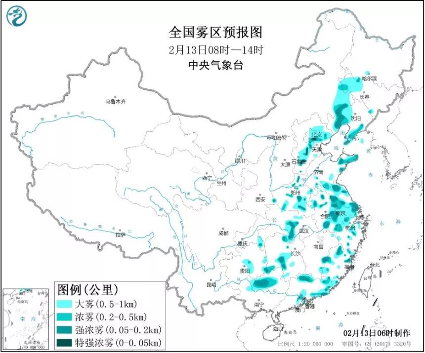 寒潮暴雪大雾三预警齐发！你的出行安全还能撑多久？